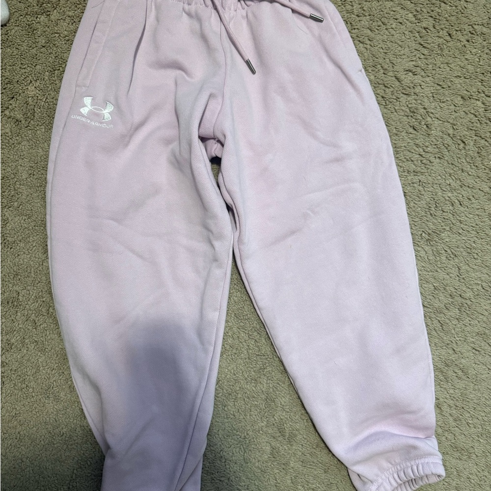 Under Armour Light Purple Kids' Sweatpants